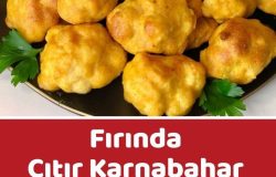 Fırında Çıtır Karnabahar Tarifi